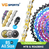 Cassette et chaîne de vélo à 8 vitesses