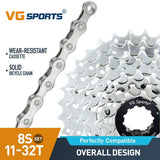 Cassette et chaîne de vélo à 8 vitesses