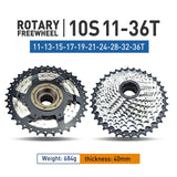 VG Sports 10 tốc độ xe đạp vít tự do bằng thép