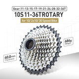 VG Sports 10 tốc độ xe đạp vít tự do bằng thép