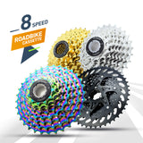 VG Sports Road Bike Xe đạp thép 8 tốc độ