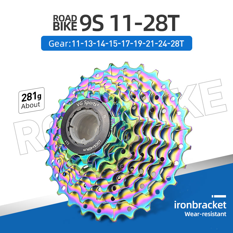 VG Sports Road Bike Xe đạp thép 9 tốc độ