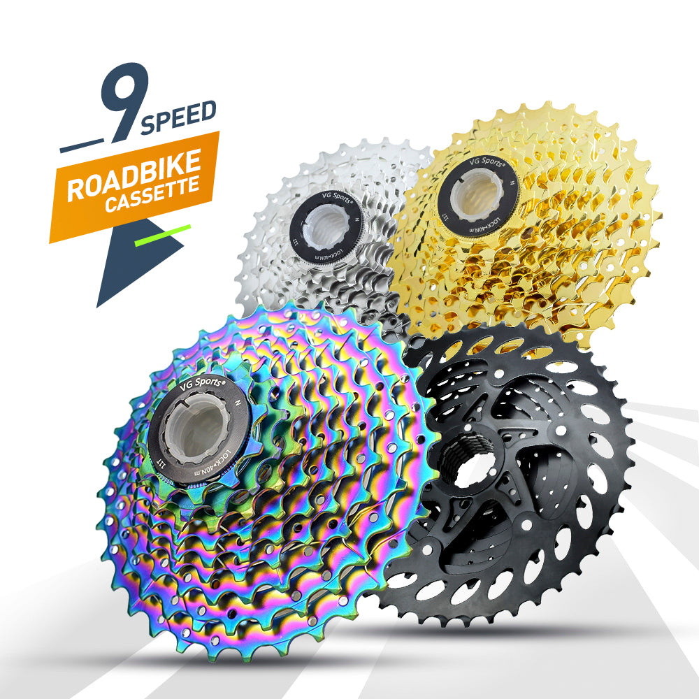 VG Sports Road Bike Xe đạp thép 9 tốc độ