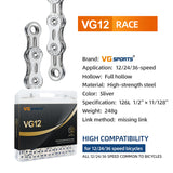 VG Sports 12-fach Fahrradkette