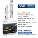 VG Sports 12 Speed Bicycle Chain