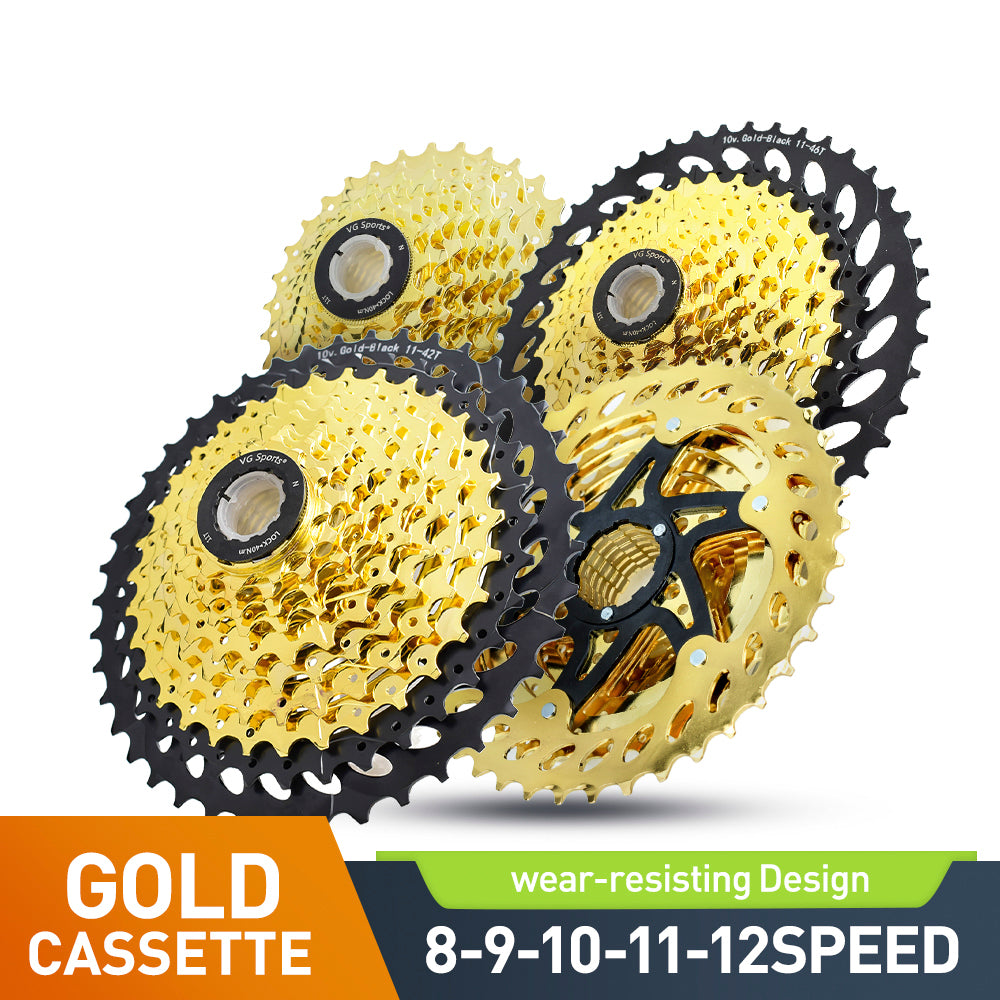Băng xe đạp bằng thép tốc độ VG Sports Gold 8/9/10/11