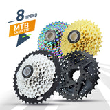 VG Sports MTB 8-fach Fahrradkassette aus Stahl