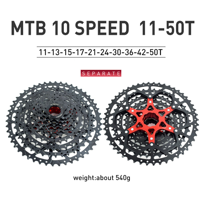 VG Sports MTB 10 tốc độ Giá đỡ bằng nhôm cho xe đạp nhẹ
