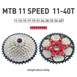 VG Sports MTB 11 tốc độ Giá đỡ bằng nhôm cho xe đạp nhẹ