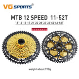 VG Sports MTB 8/9/10/11/12 Speed ​​Aluminium Fahrradkassette