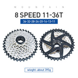 Casete de bicicleta de acero de velocidad VG Sports MTB 8/9/10/11/12