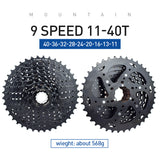 VG Sports MTB 8/9/10/11/12 Speed ​​Steel Fahrradkassette