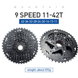 VG Sports MTB 8/9/10/11/12 Speed Steel Bicycle Cassette