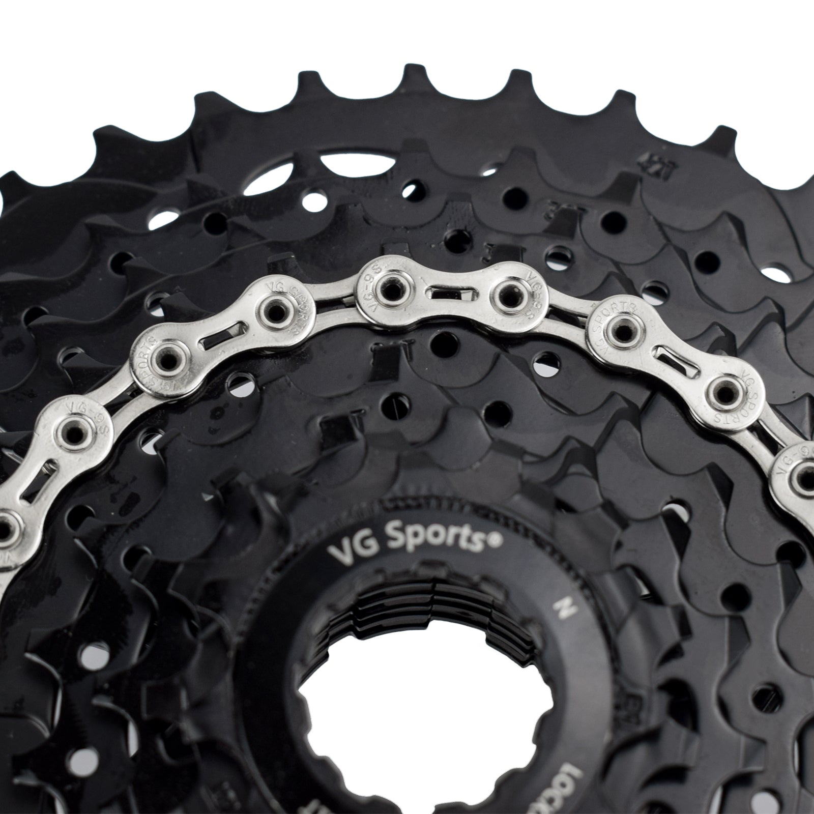 VG Sports Silver 8/9/10/11/12 Speed Bicycle Chain